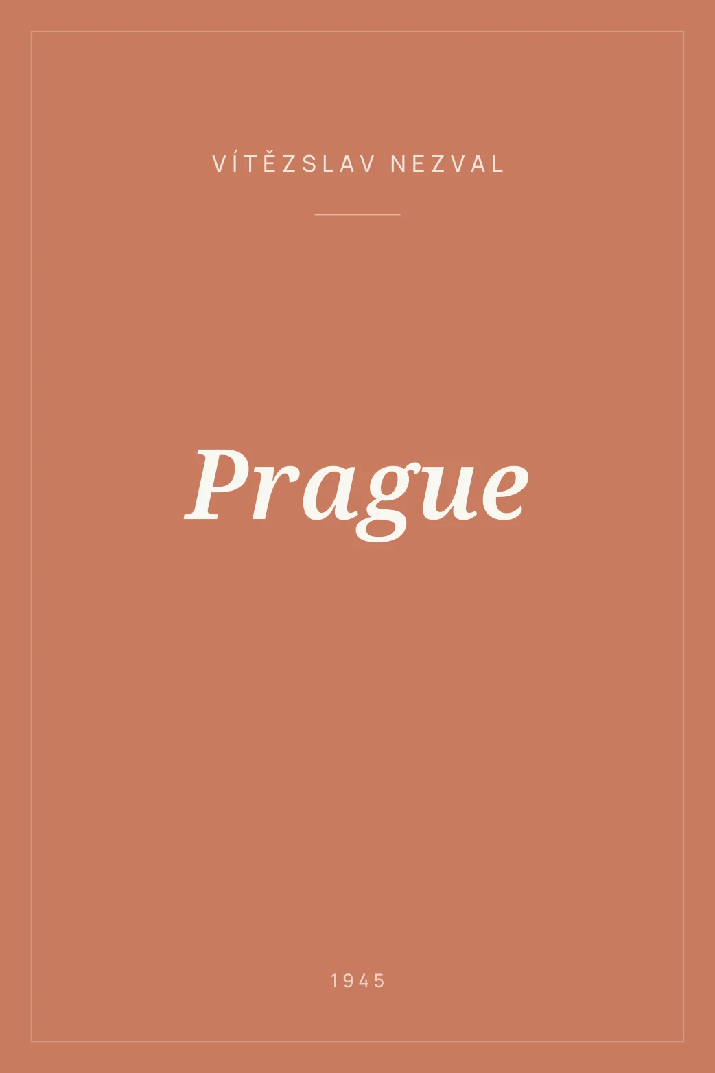 Portada de Prague
