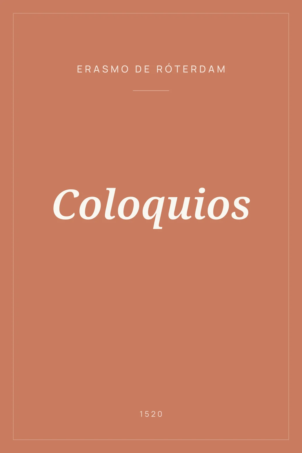 Portada de Coloquios