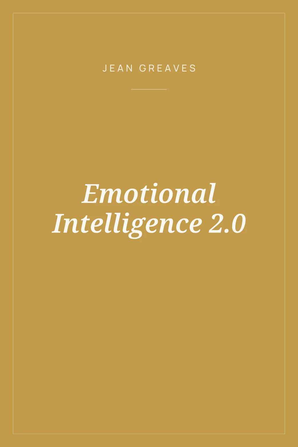 Portada de Emotional Intelligence 2.0