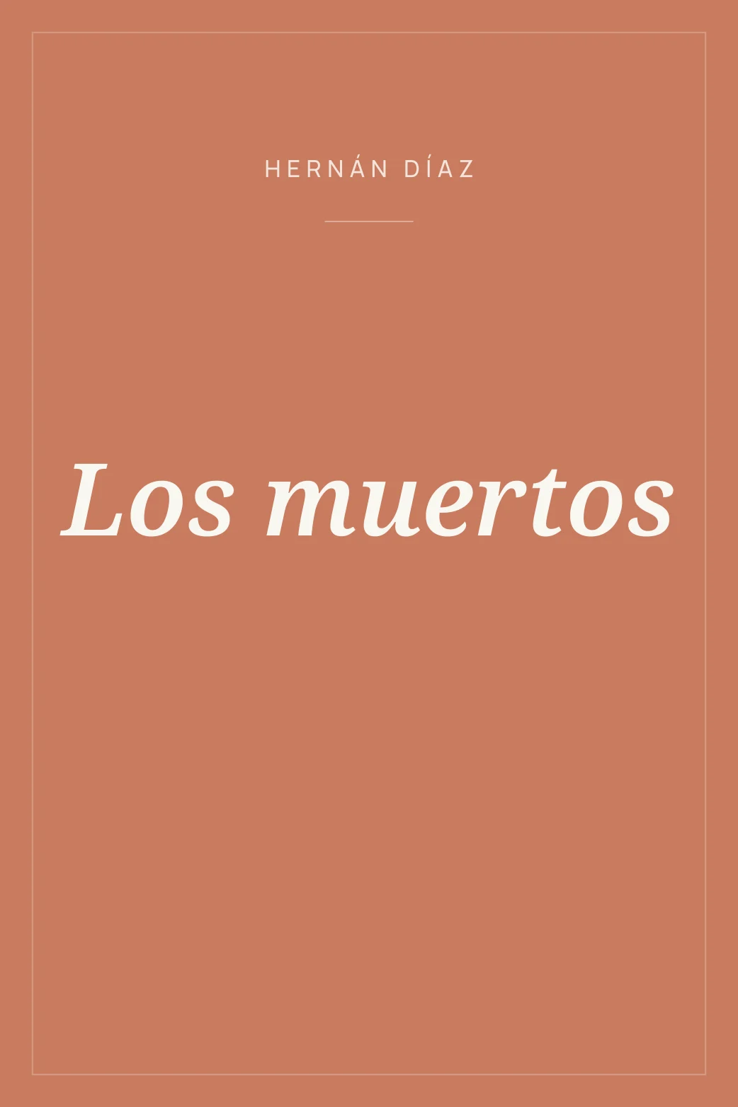 Portada de Los muertos