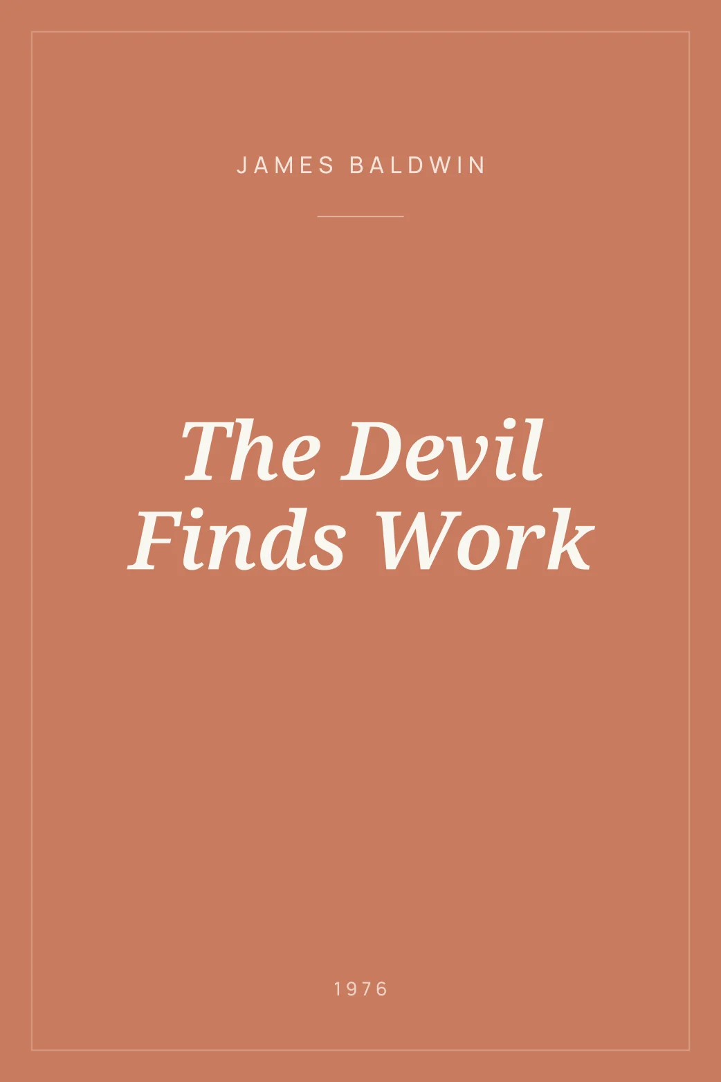 Portada de The Devil Finds Work