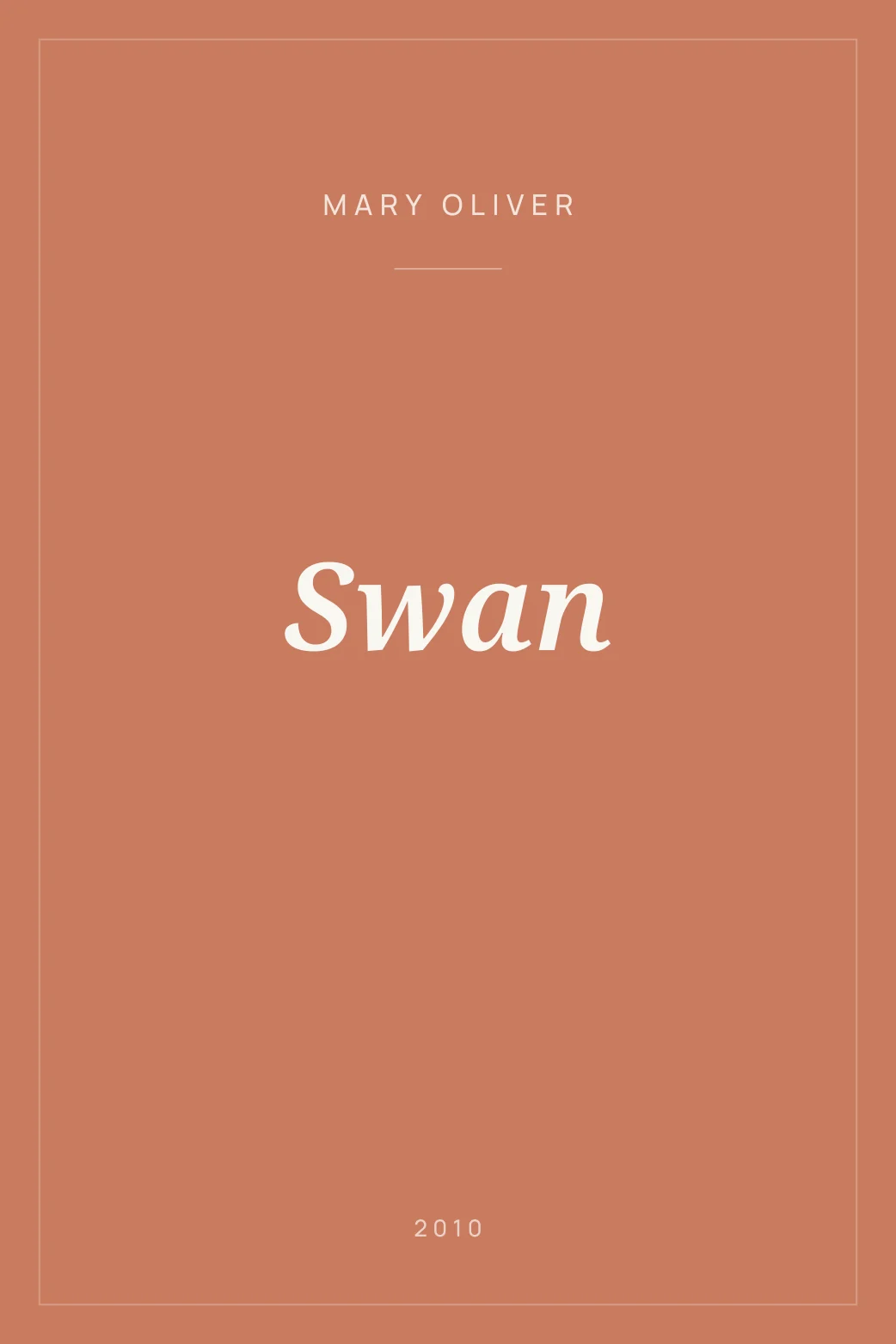 Portada de Swan