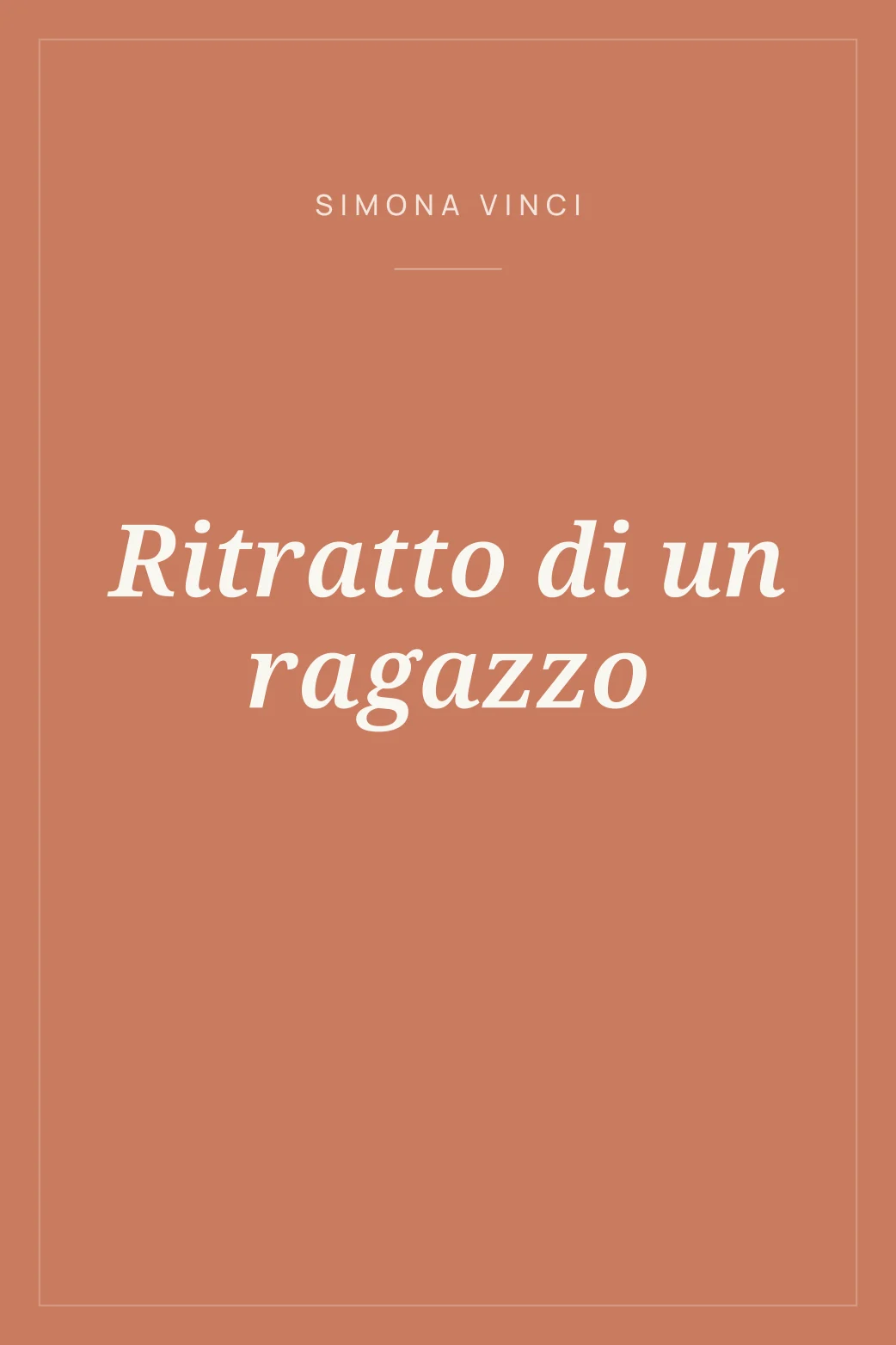 Portada de Ritratto di un ragazzo