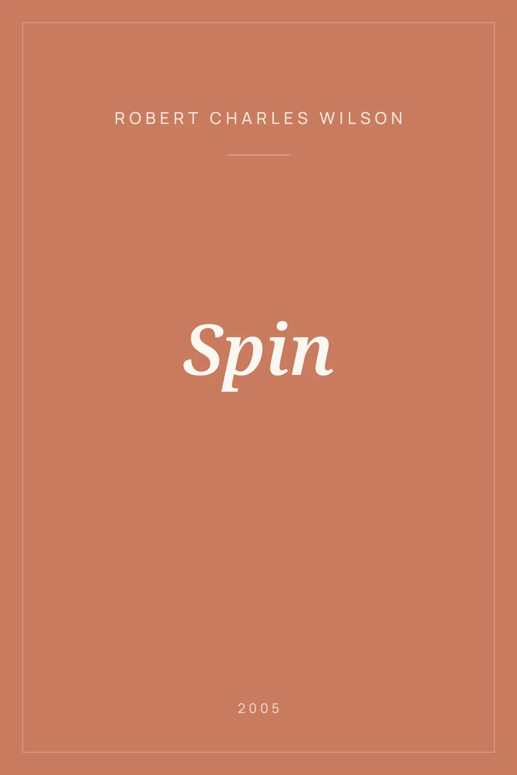 Portada de Spin