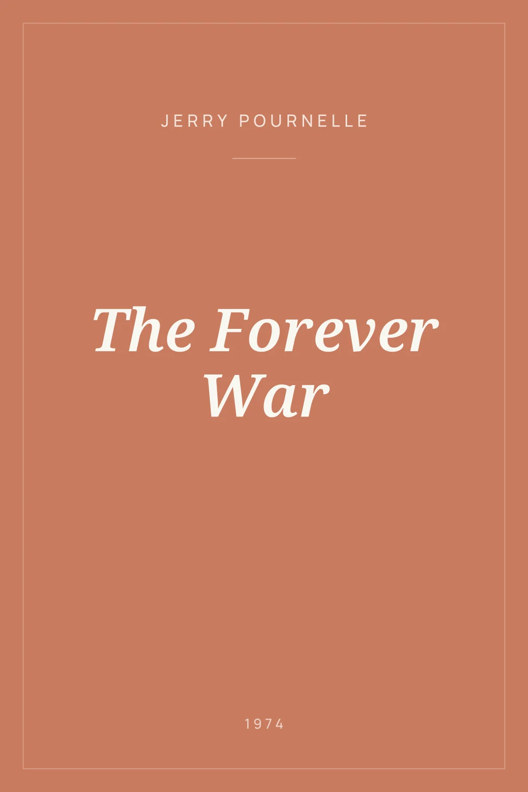 Portada de The Forever War