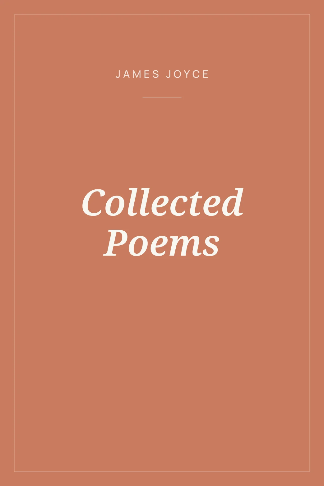 Portada de Collected Poems