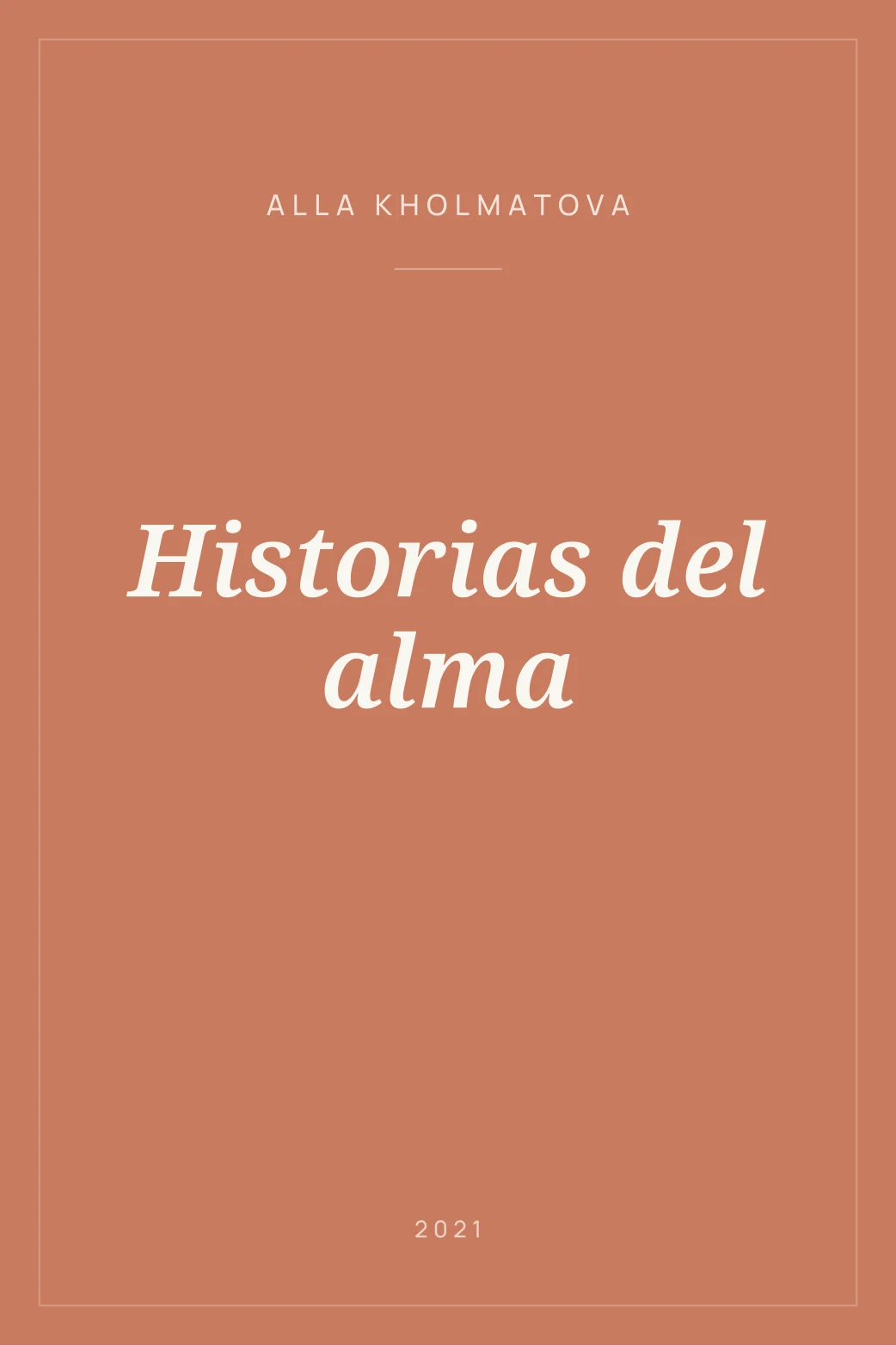 Portada de Historias del alma