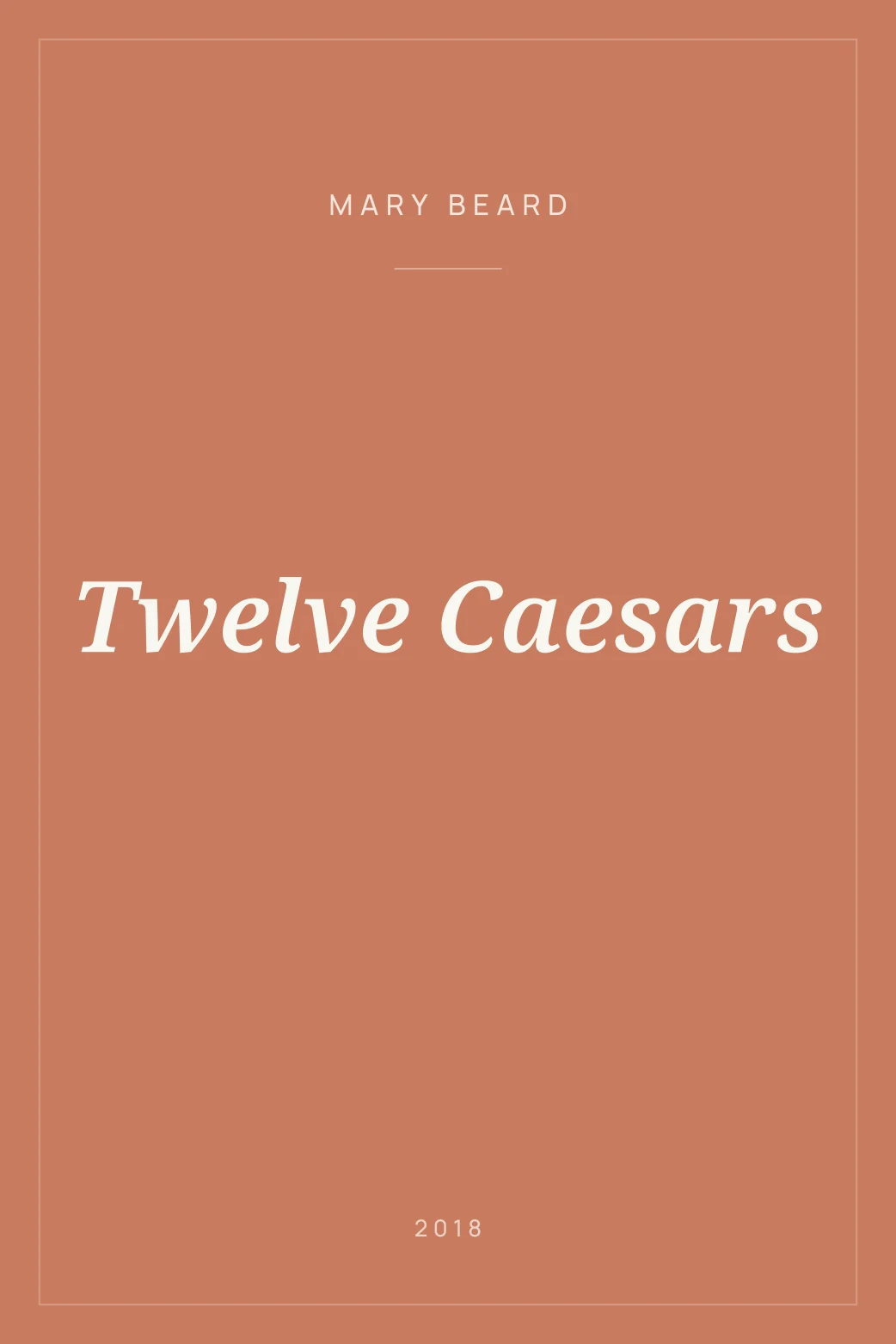 Portada de Twelve Caesars