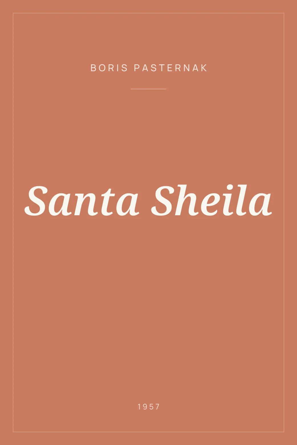 Portada de Santa Sheila