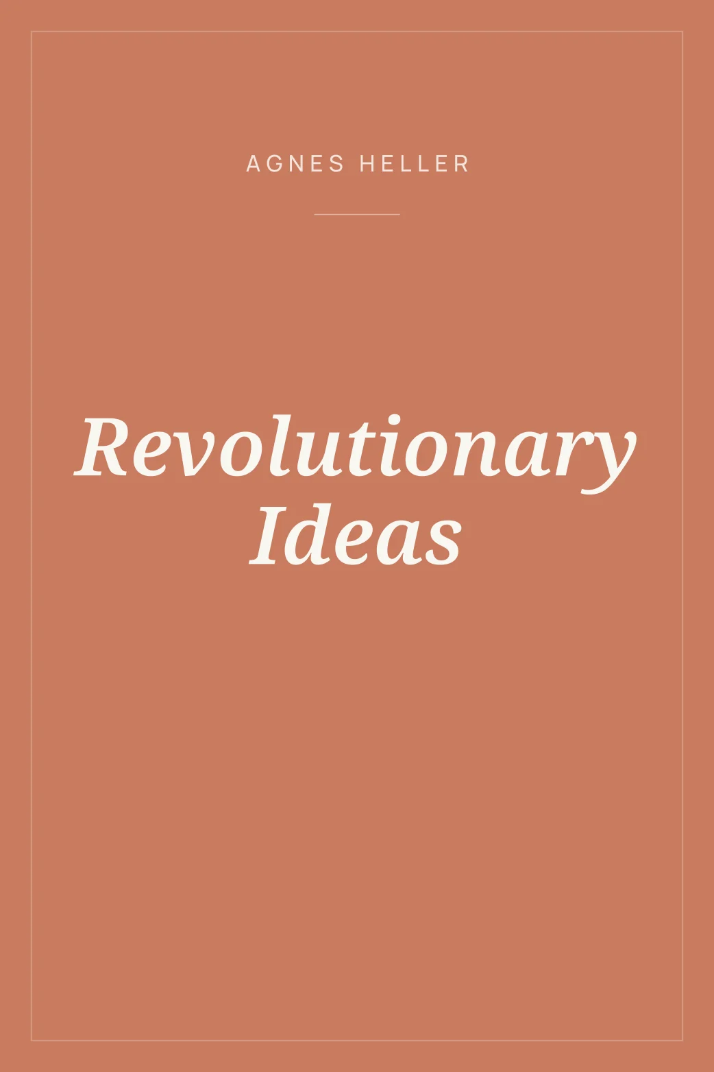 Portada de Revolutionary Ideas