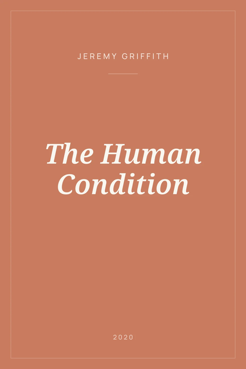 Portada de The Human Condition
