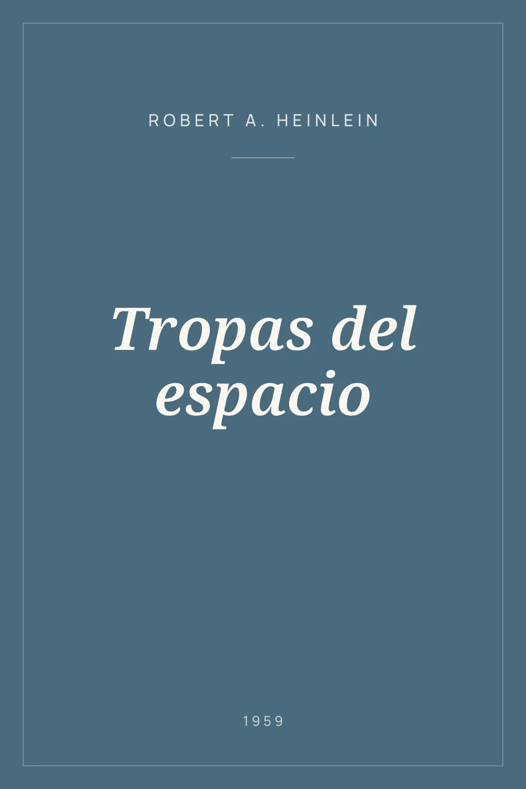 Portada de Tropas del espacio