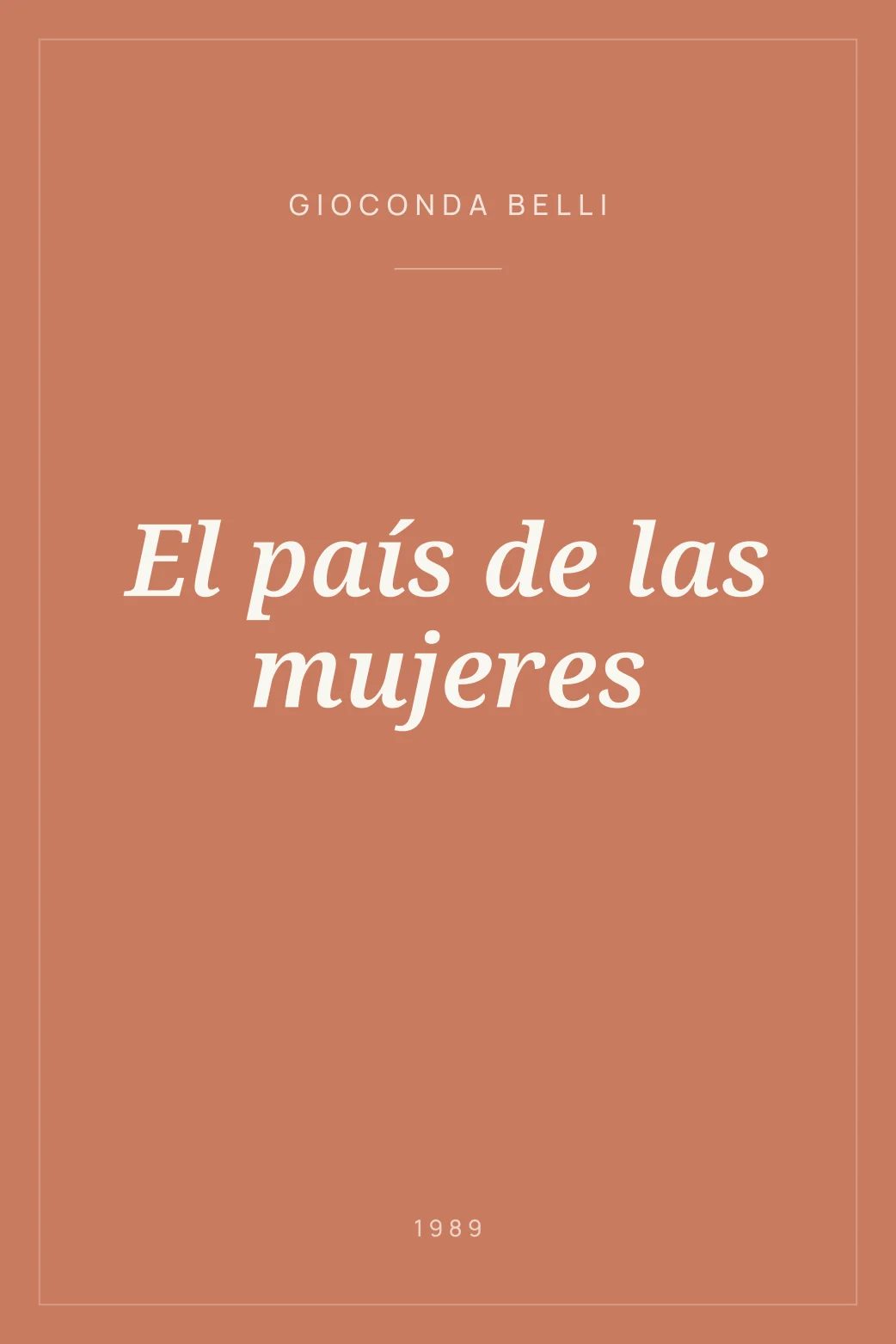 Portada de El país de las mujeres