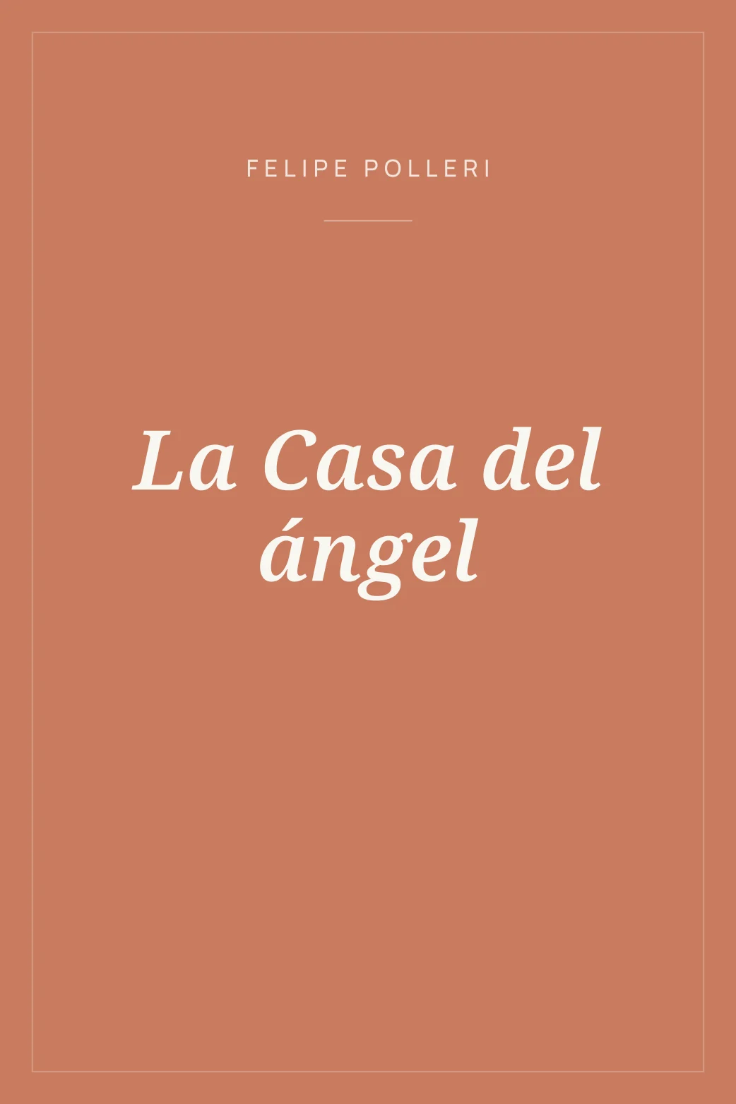 Portada de La Casa del ángel