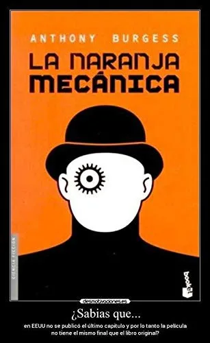 Portada de La naranja mecánica