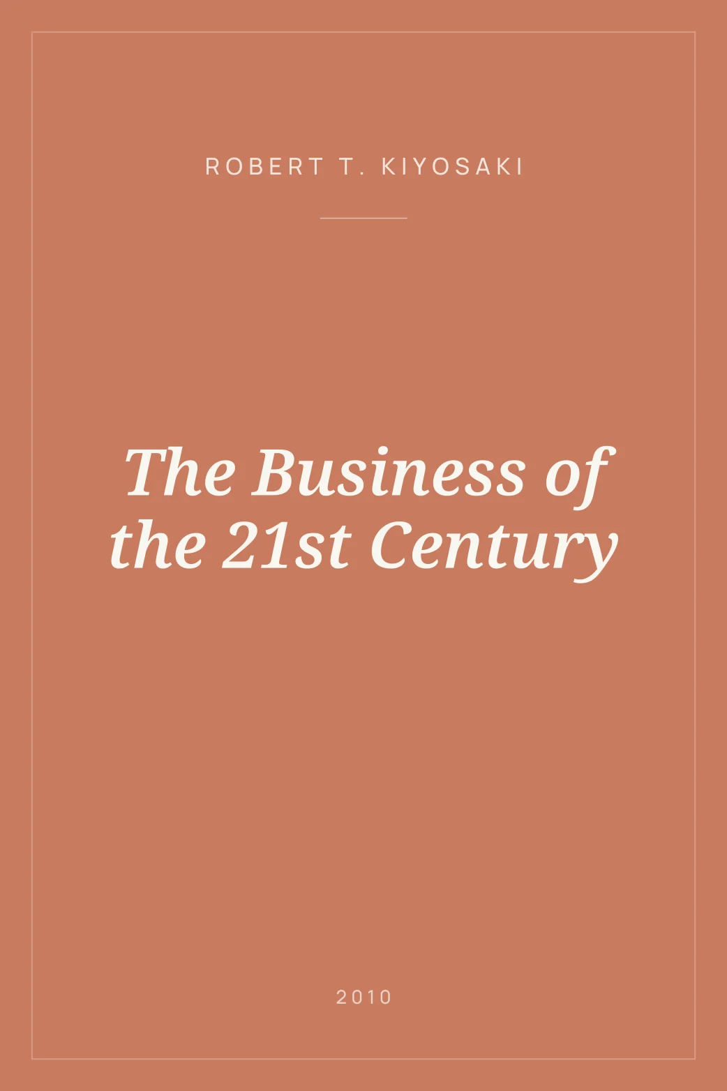 Portada de The Business of the 21st Century