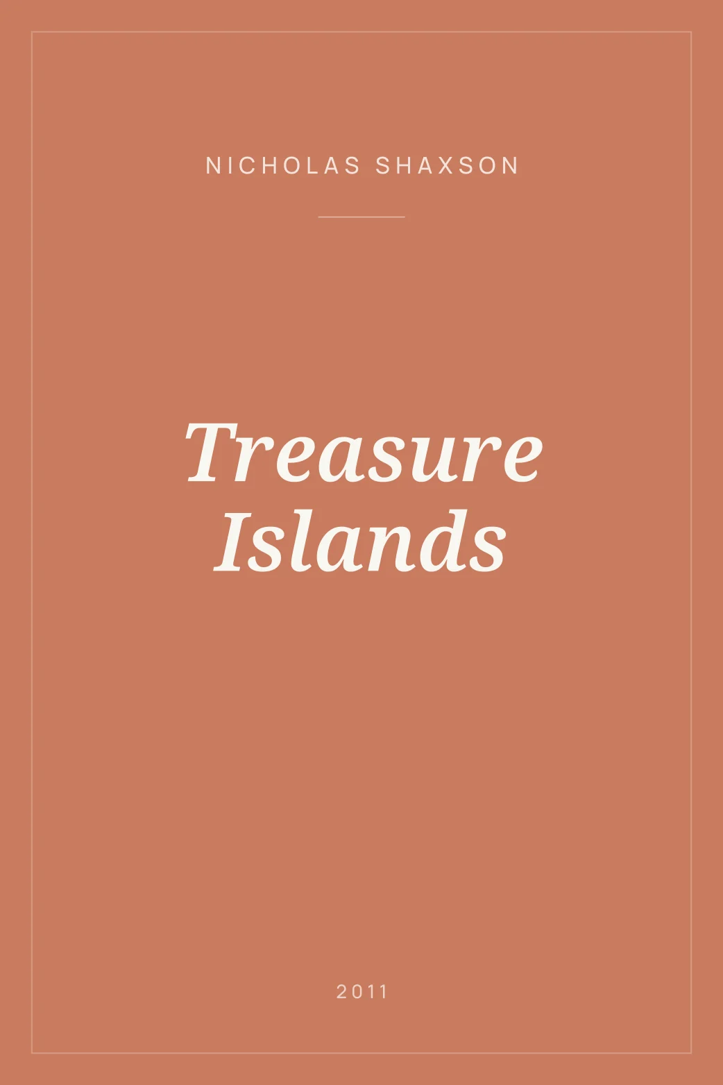 Portada de Treasure Islands