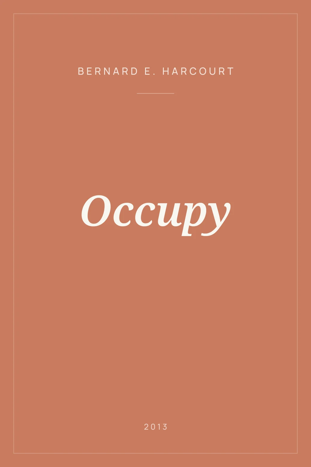 Portada de Occupy