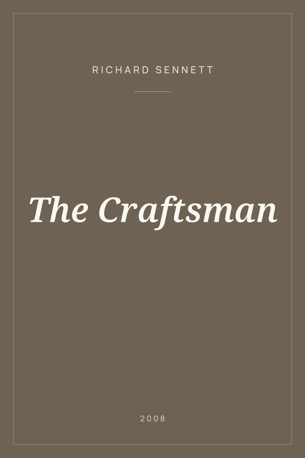 Portada de The Craftsman