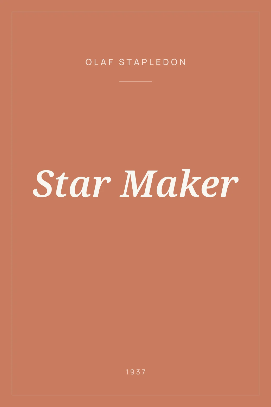 Portada de Star Maker