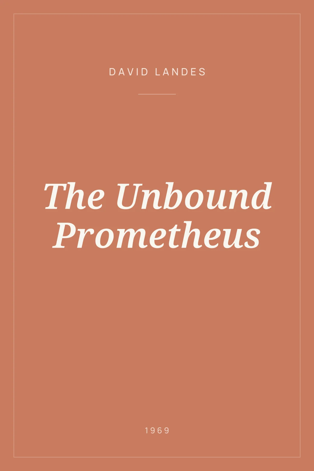 Portada de The Unbound Prometheus