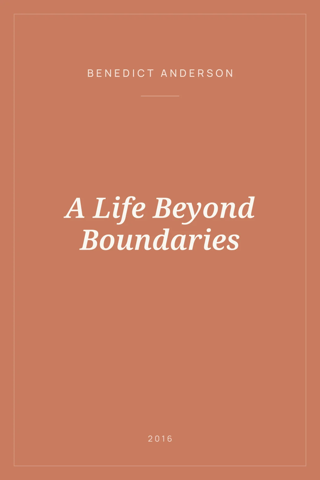 Portada de A Life Beyond Boundaries