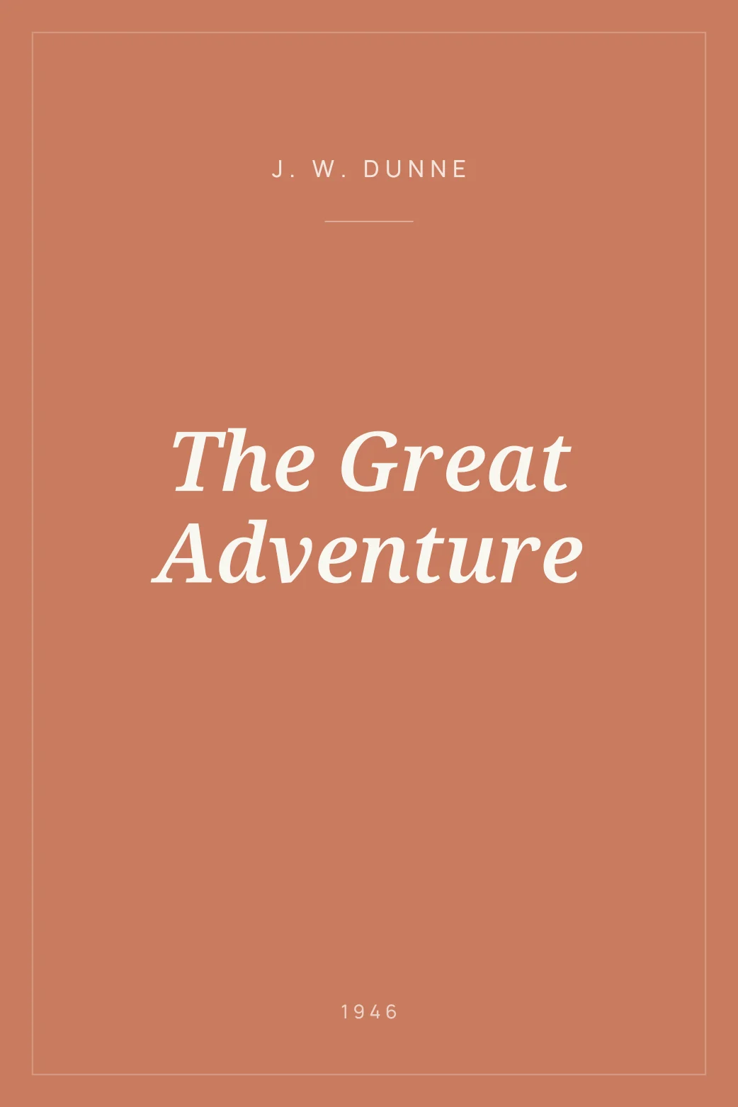 Portada de The Great Adventure