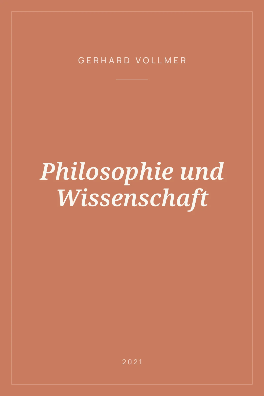 Portada de Philosophie und Wissenschaft