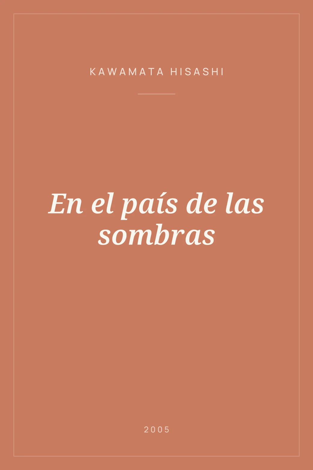 Portada de En el país de las sombras