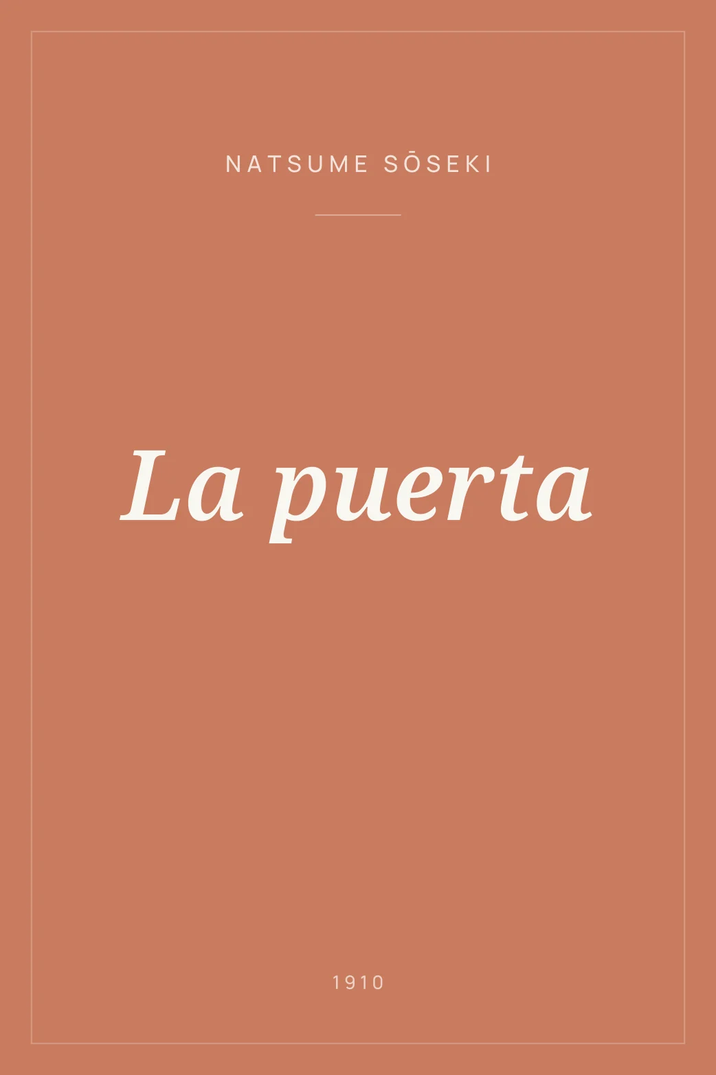 Portada de La puerta