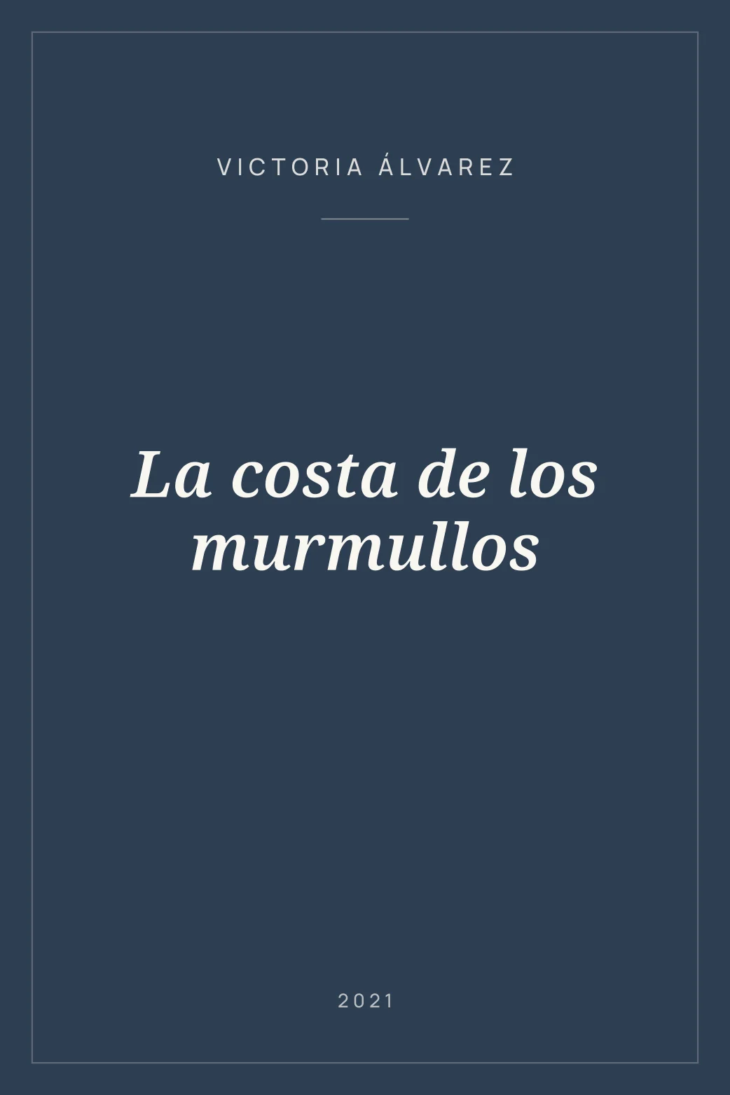 Portada de La costa de los murmullos