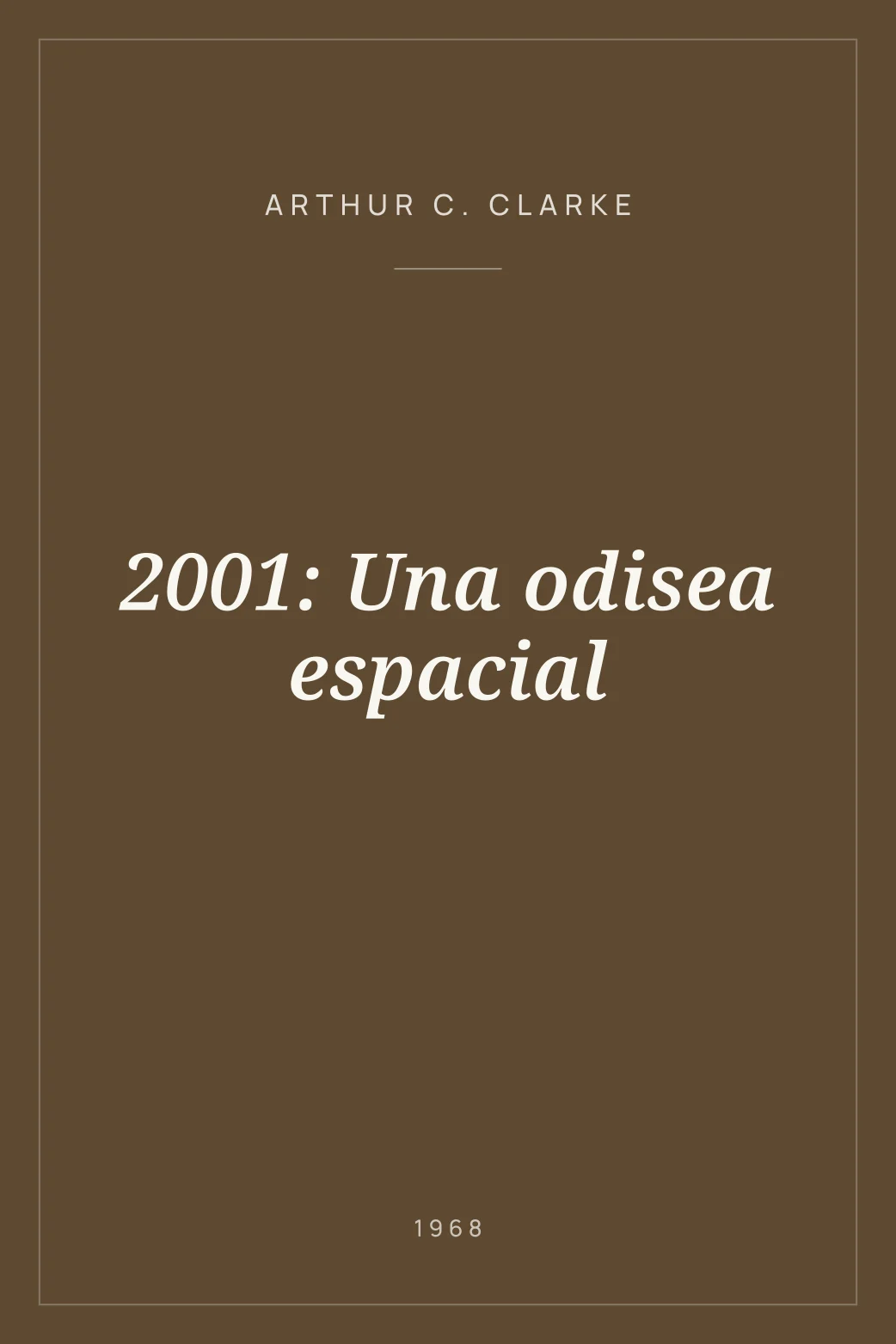 Portada de 2001: Una odisea espacial