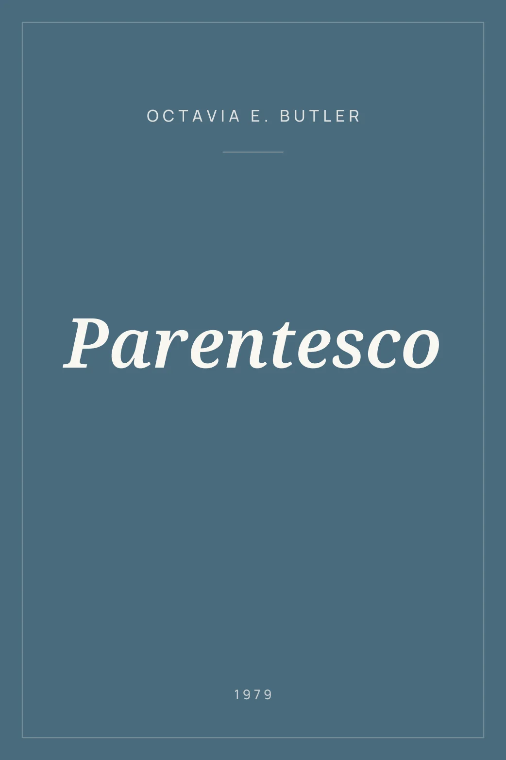 Portada de Parentesco