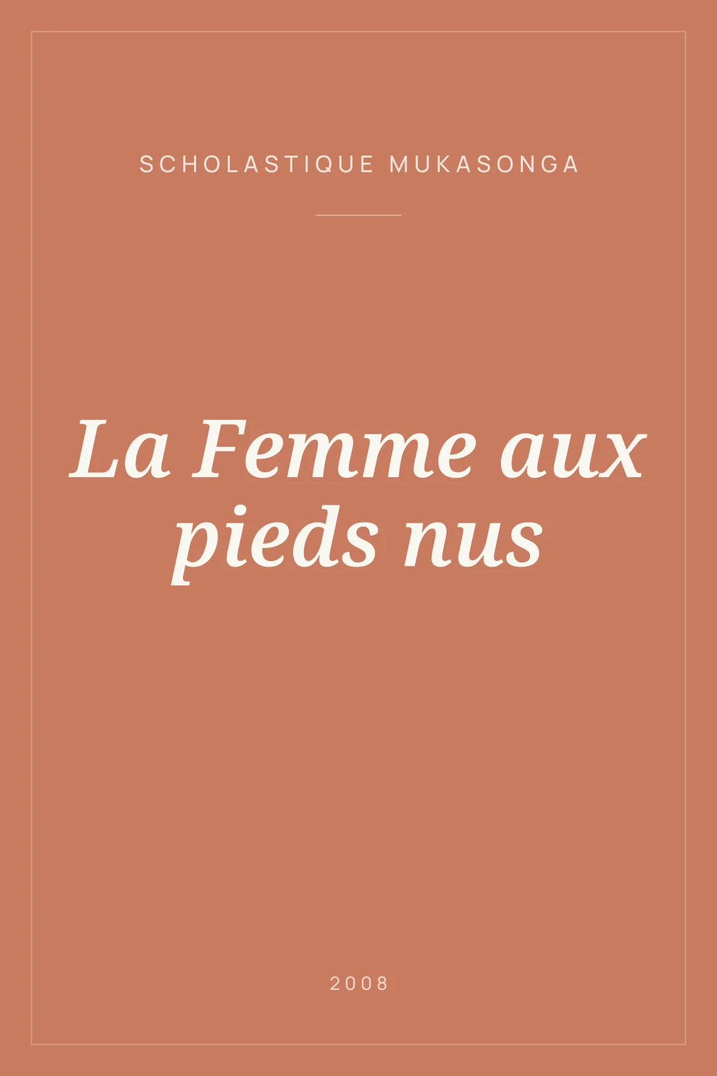 Portada de La Femme aux pieds nus