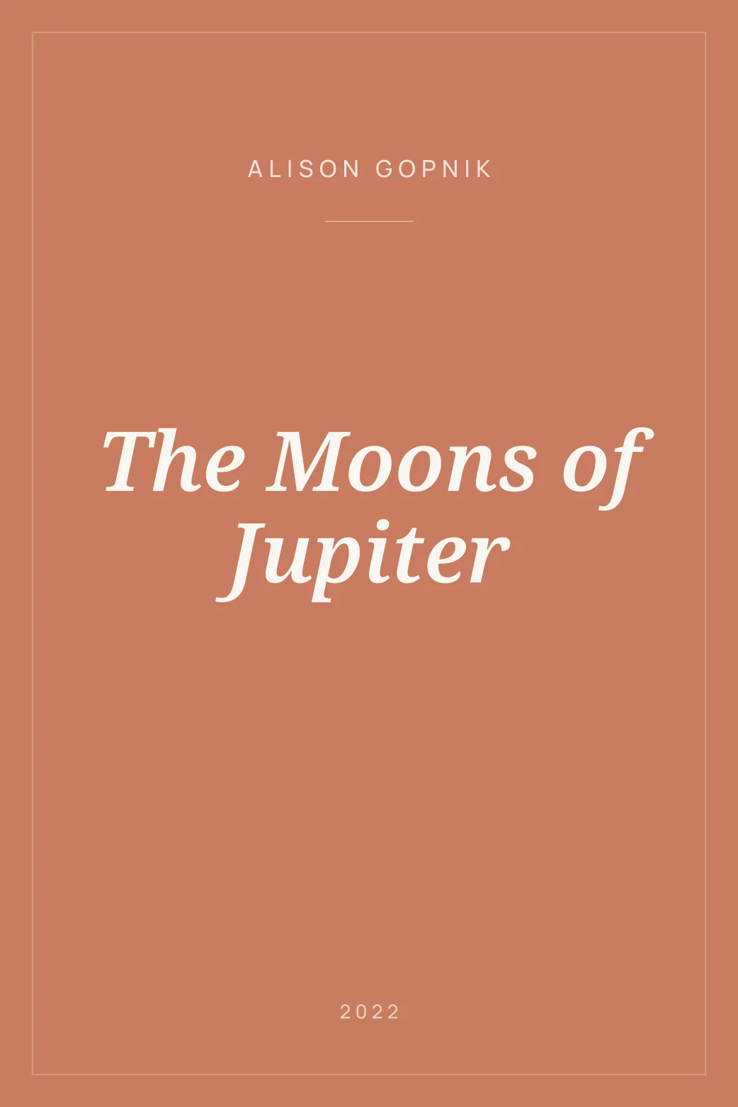 Portada de The Moons of Jupiter