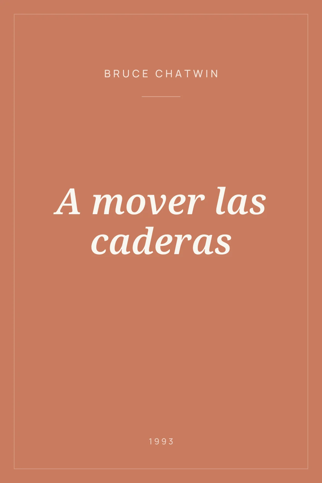 Portada de A mover las caderas