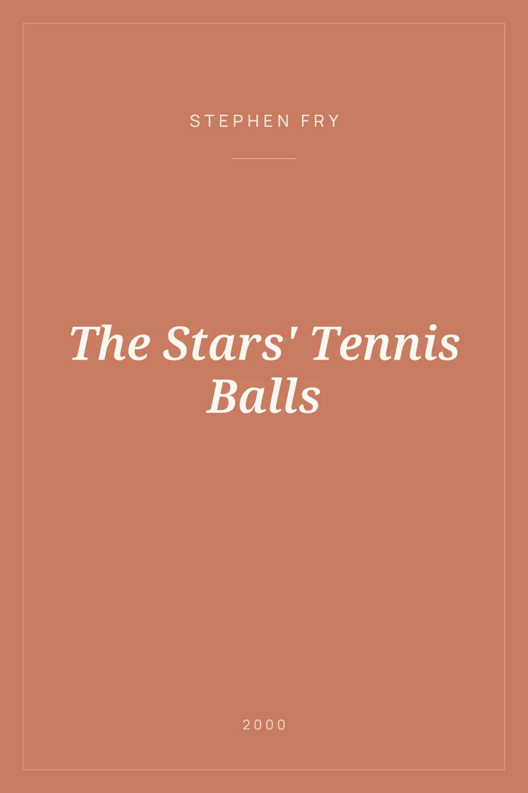 Portada de The Stars' Tennis Balls