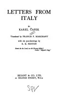 Portada de Cartas de Italia