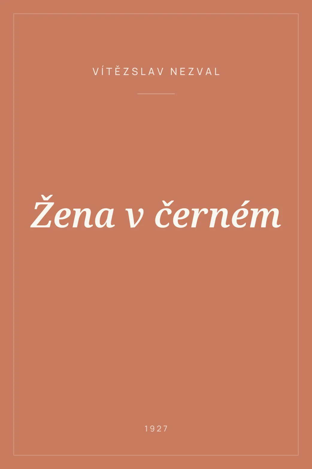 Portada de Žena v černém