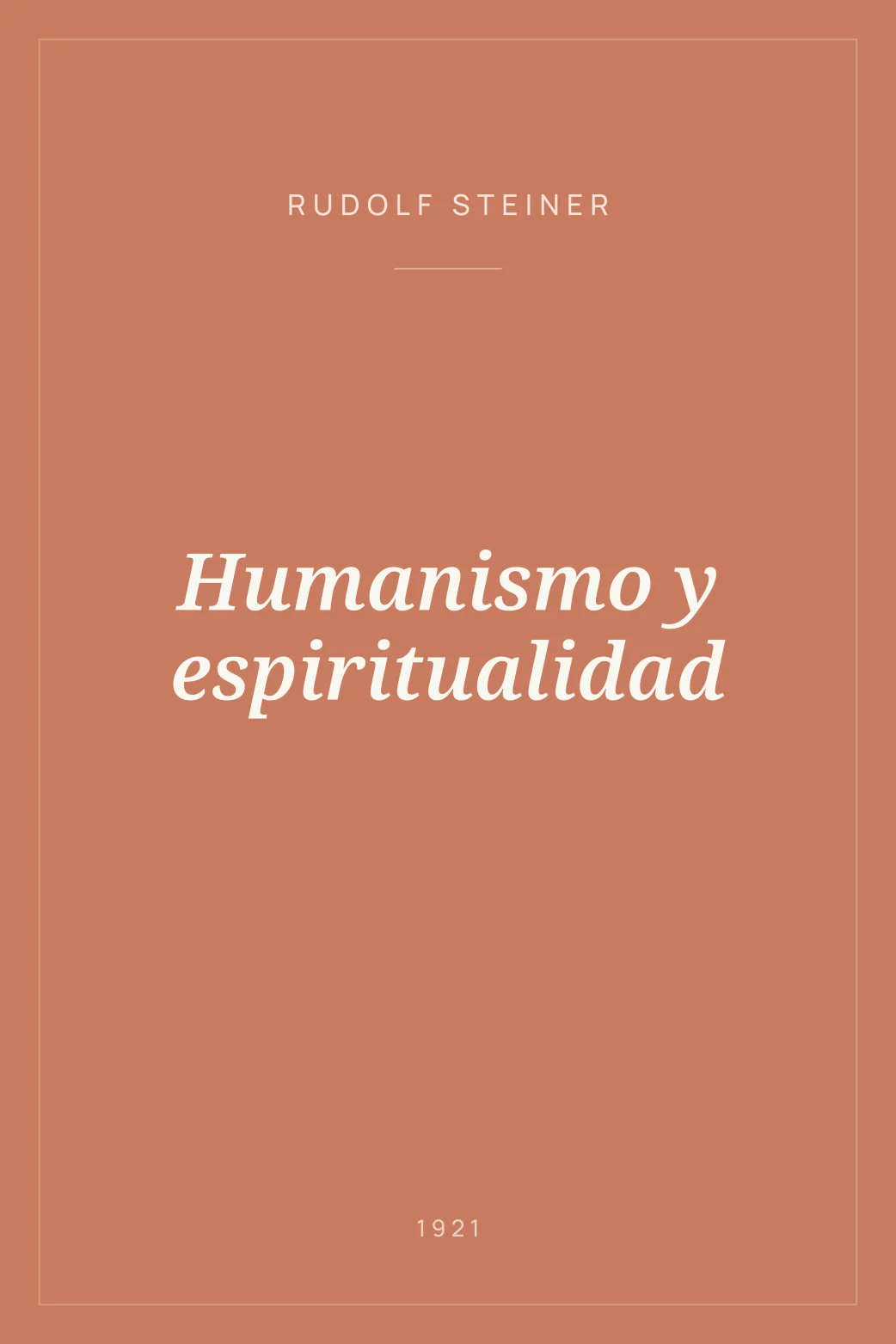 Portada de Humanismo y espiritualidad