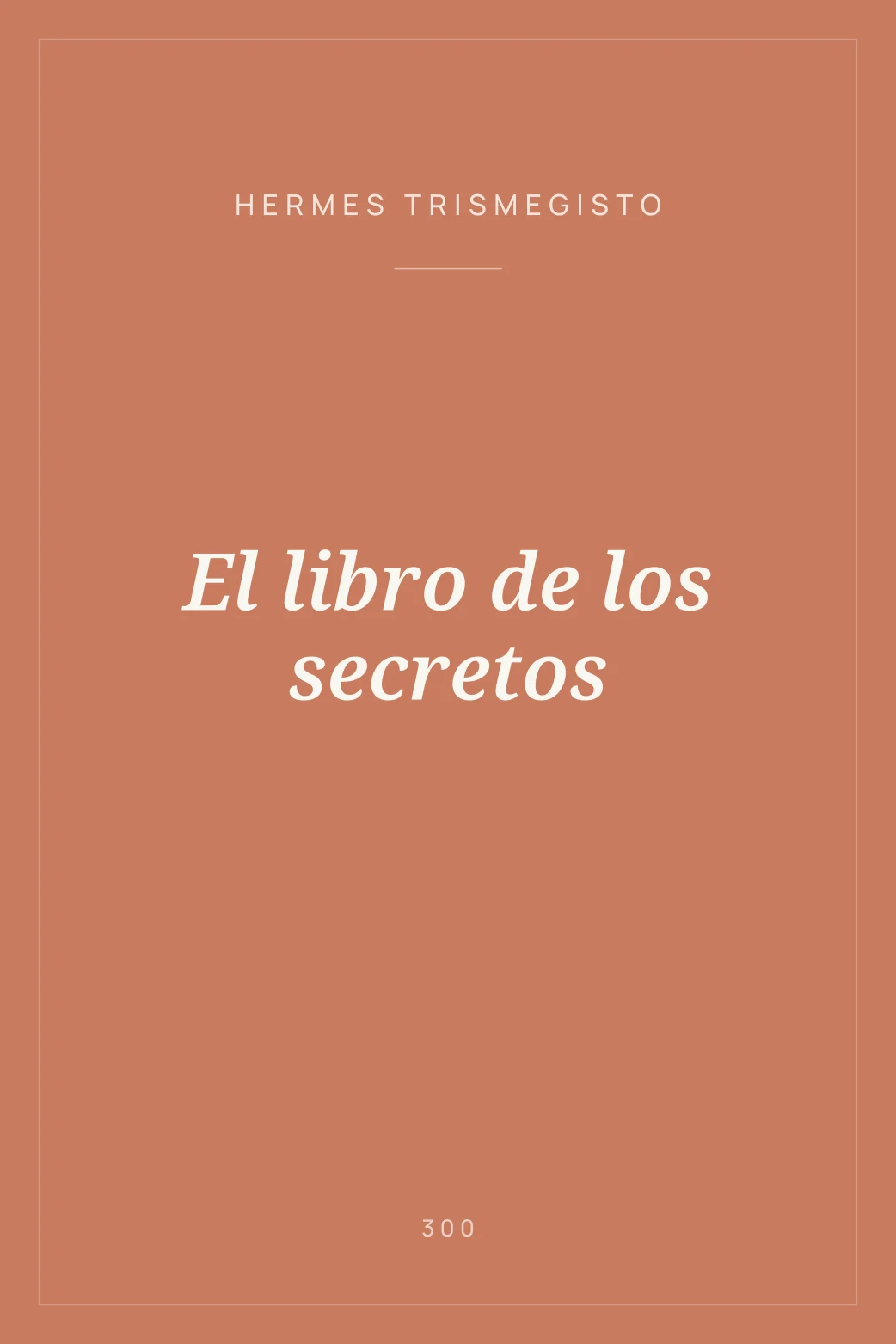 Portada de El libro de los secretos