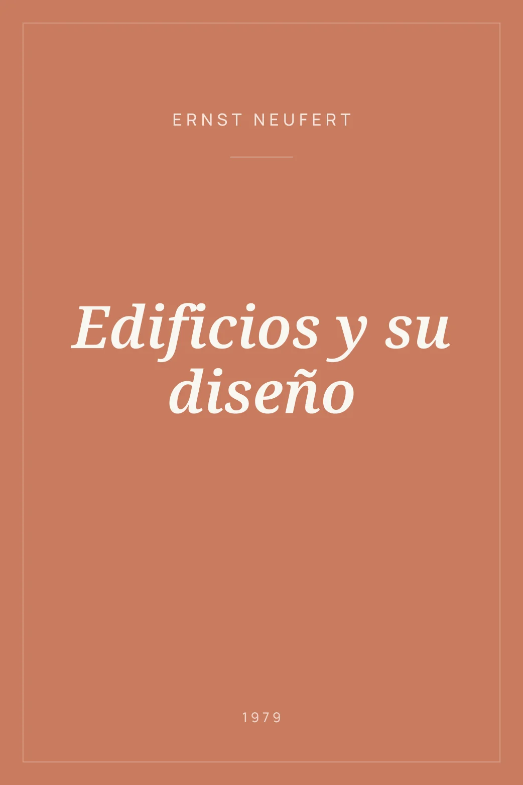 Portada de Edificios y su diseño