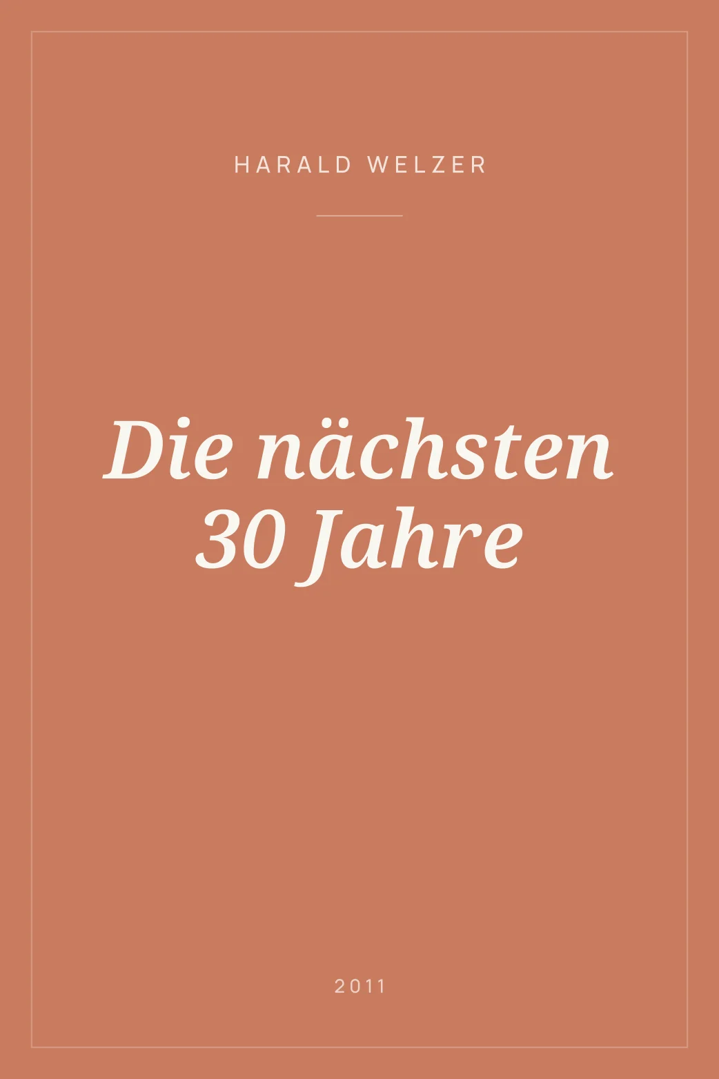 Portada de Die nächsten 30 Jahre