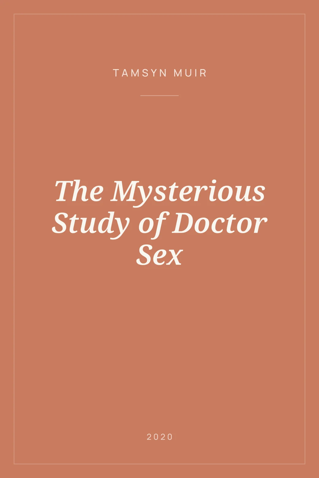 Portada de The Mysterious Study of Doctor Sex