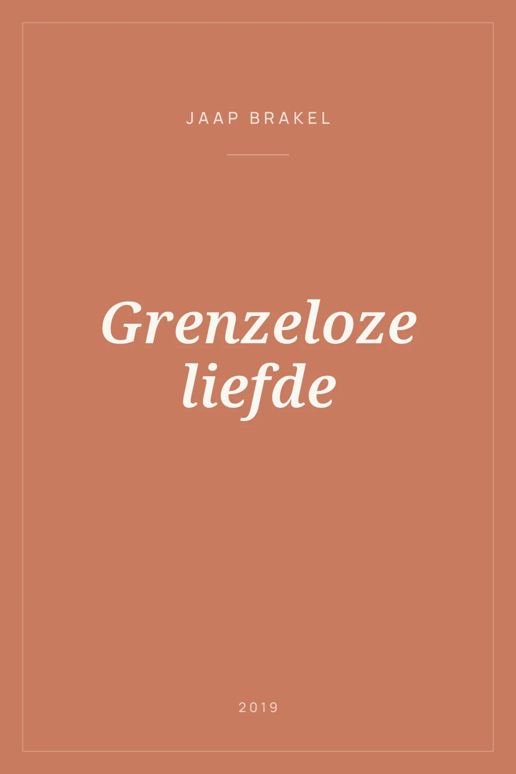 Portada de Grenzeloze liefde