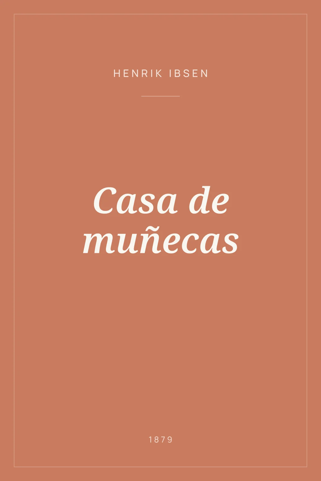 Portada de Casa de muñecas