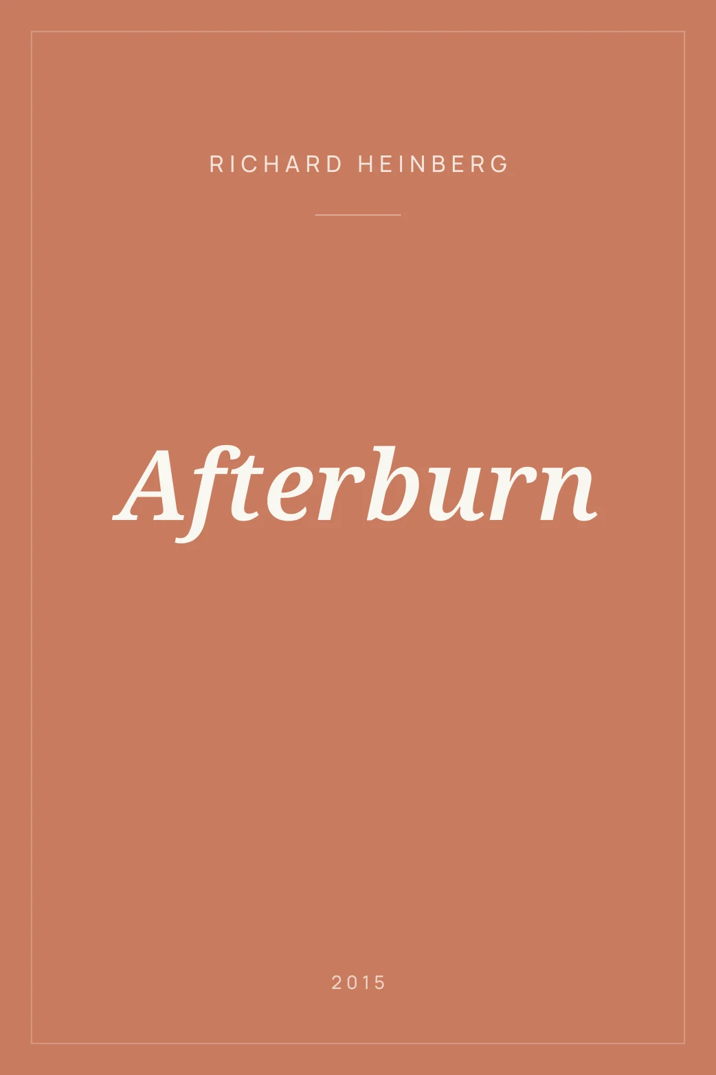Portada de Afterburn