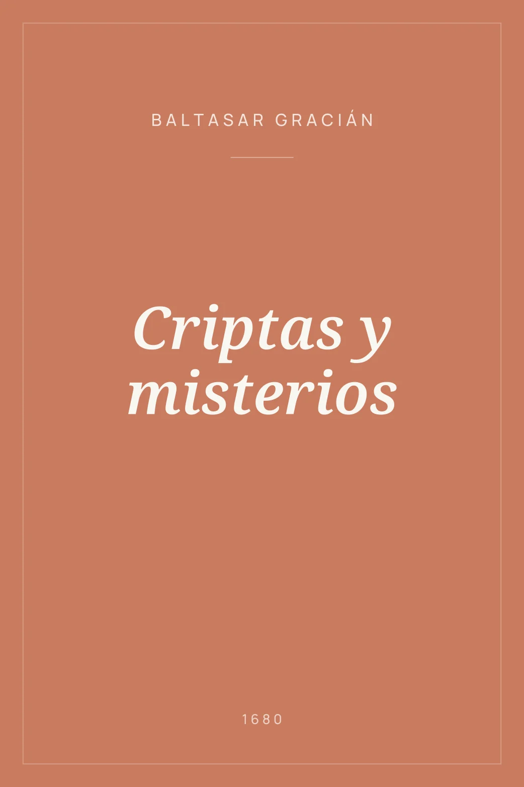 Portada de Criptas y misterios