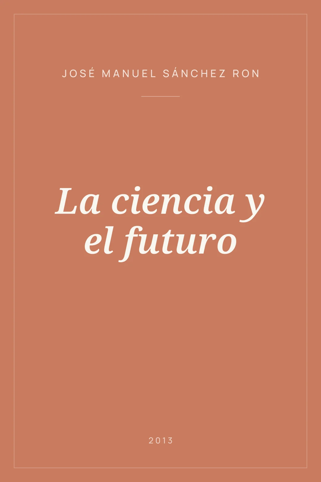 Portada de La ciencia y el futuro