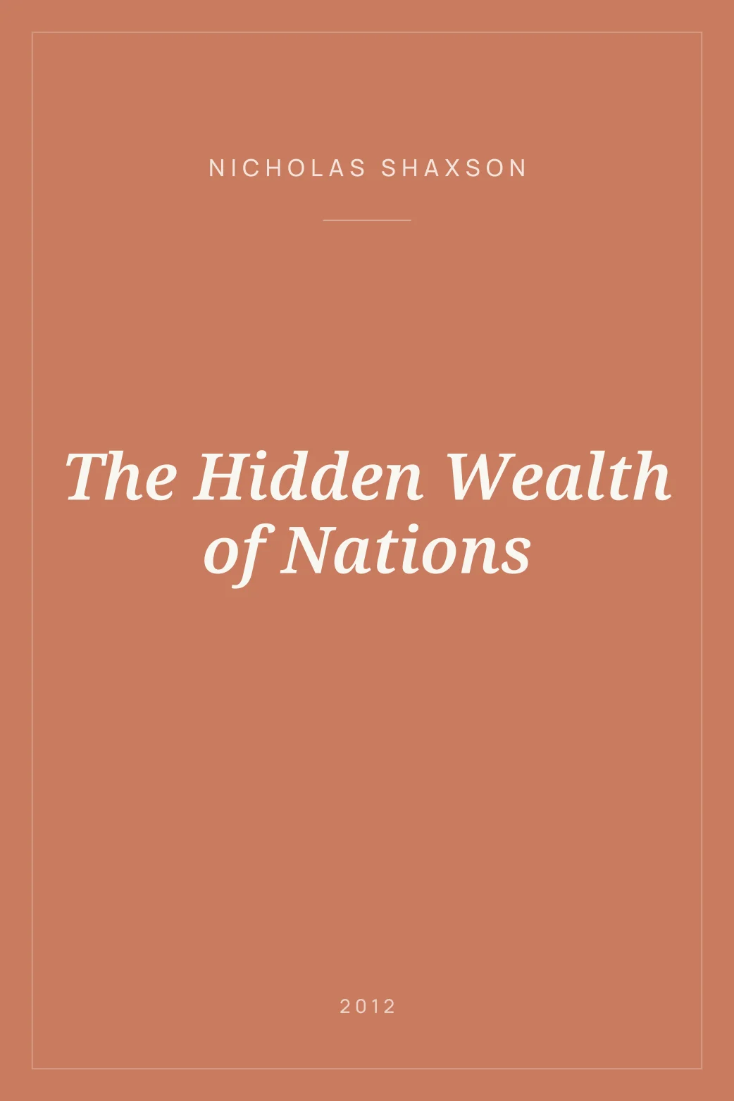 Portada de The Hidden Wealth of Nations